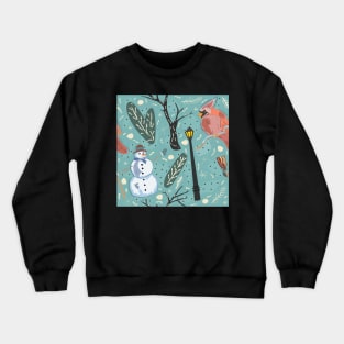 Cardinal Bird Crewneck Sweatshirt